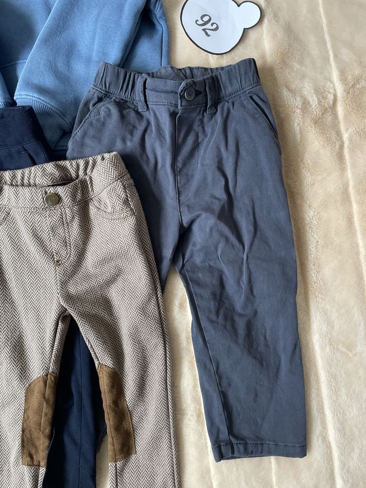 Zestaw ubran dla chlopca 92 Zara H&M Cubus Kappahl