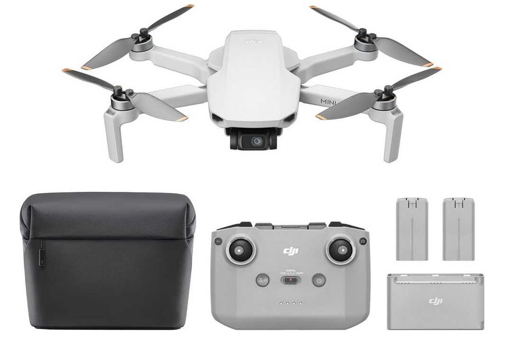 Dron DJI Mini 4K Fly More Combo RC-N1 3x Akumulator Torba RATY