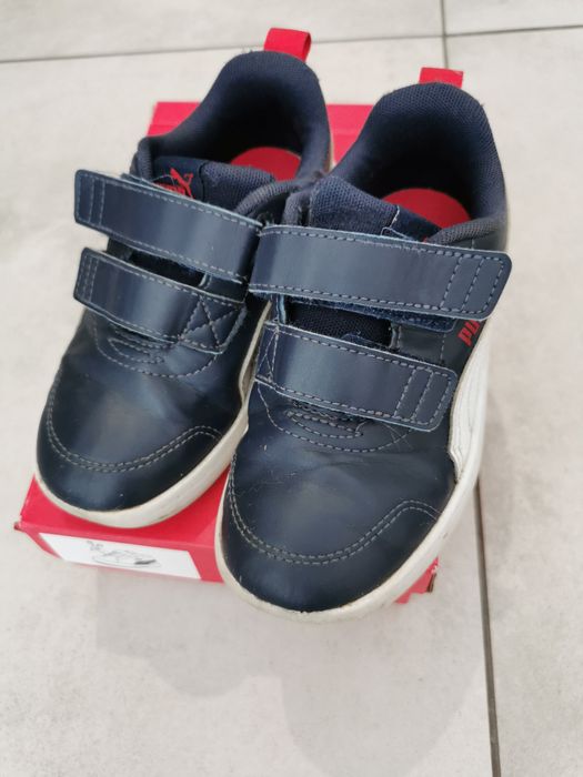 Puma sneakers courtflex v2 v ps  rozmiar 28.5 granatowe