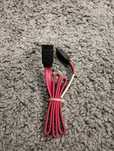 Kabel SATA czerwony 0,5 metra