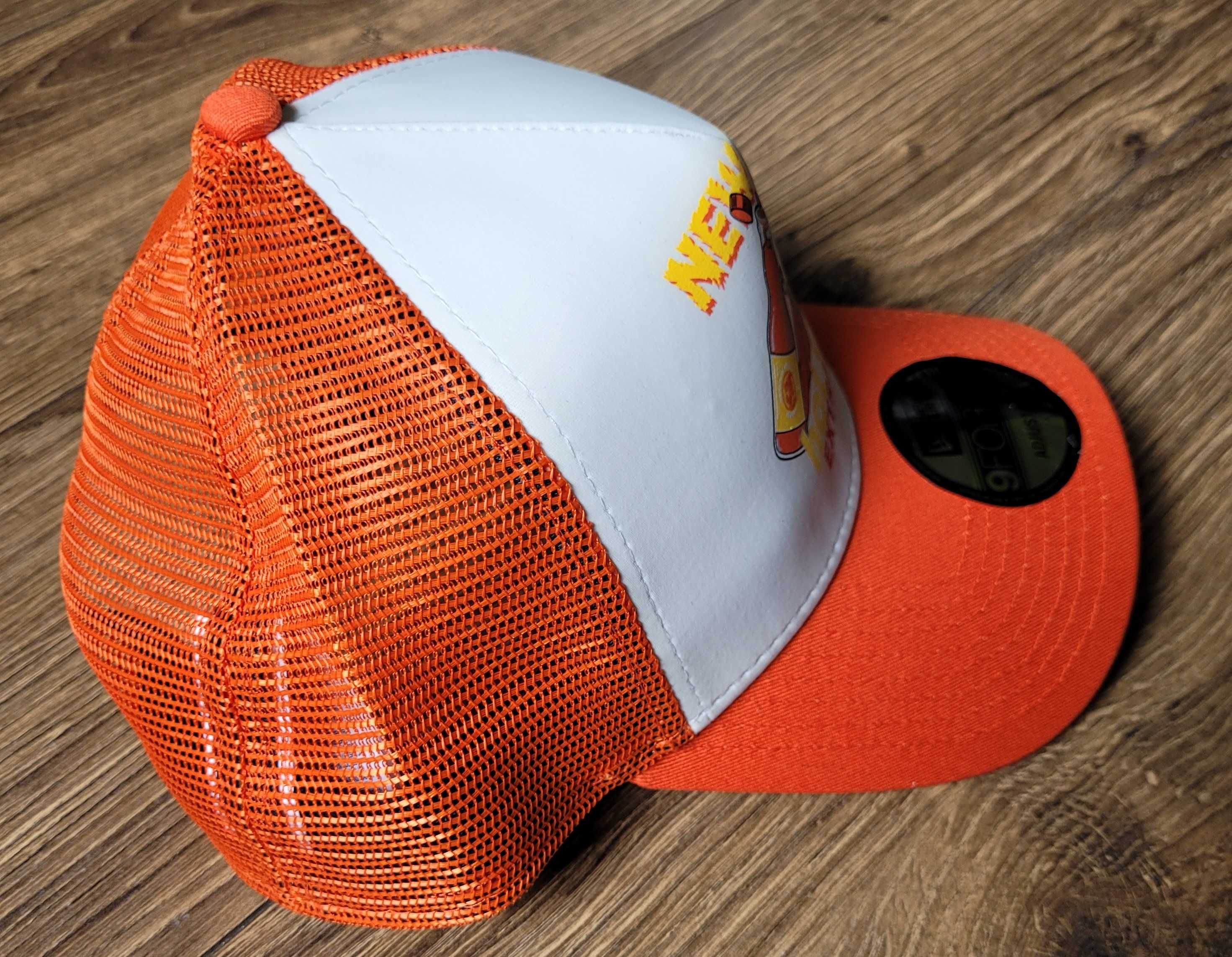 czapka z daszkiem New Era Trucker Food Hot Sauce Pizza pomarańcz NOWA