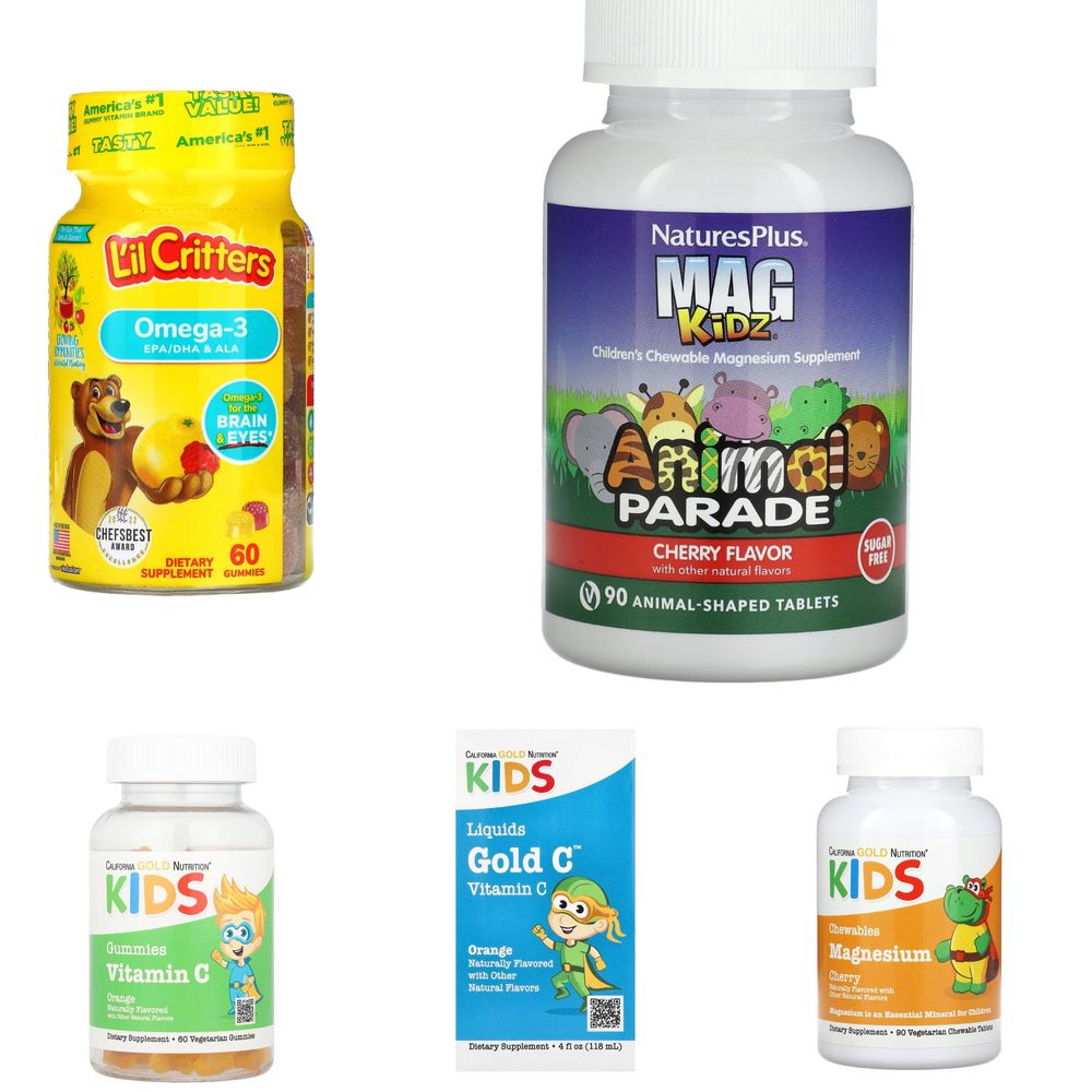 Мультивітаміни Gummy Vitas iHerb
