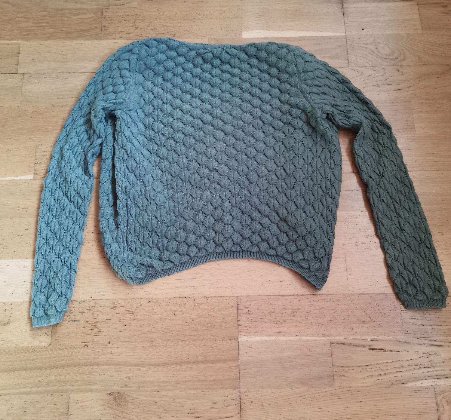 Bawełniany sweter rozpinany