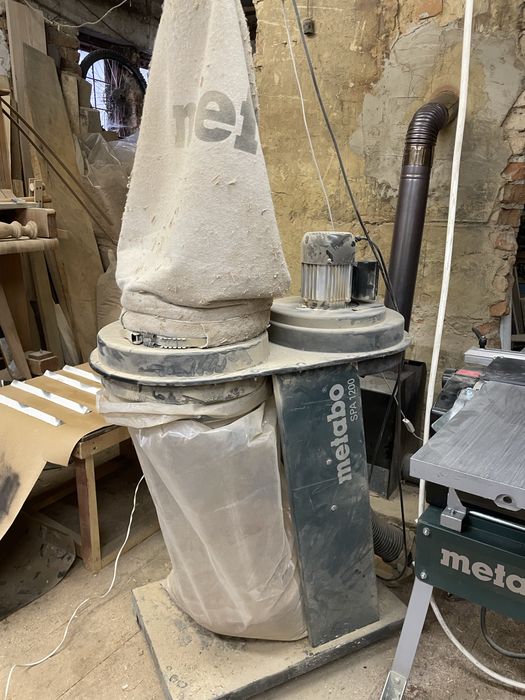 Станок рейсмус/фуганок Metabo HC 260/ витяжка аспірація SPA 1200