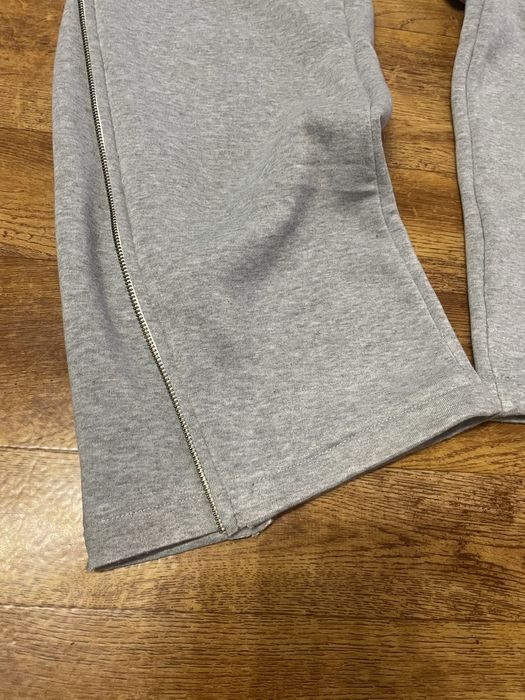Flared zip pants штани з блискавками sweatpants