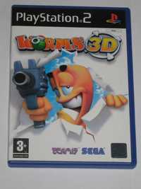 Gra WORMS 3D 3xA BDB PS2 Play Station 2 bdb! PS2