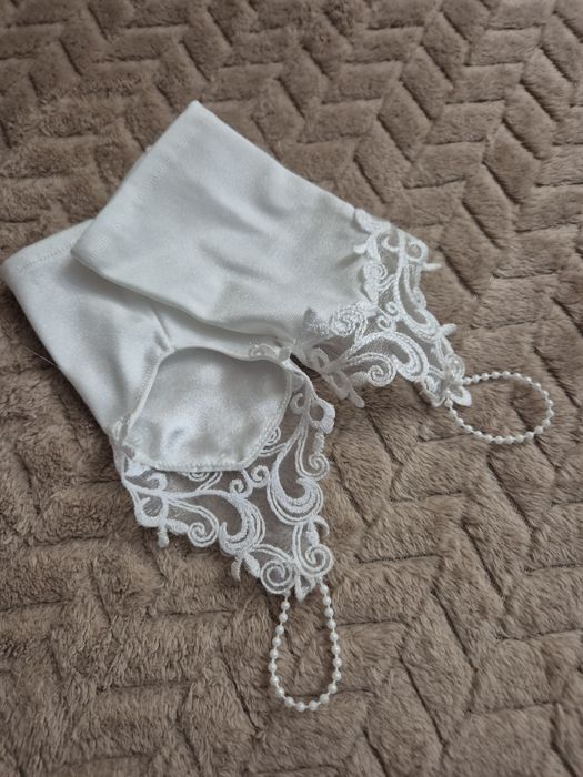 Wianek i rękawiczki Komunia