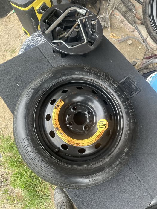 Докатка fiat 500,домкрат з органайзером