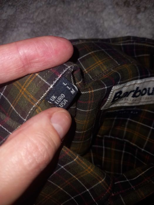 Чоловіча сорочка Barbour оригінал