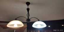 Lampa wisząca podwójna
