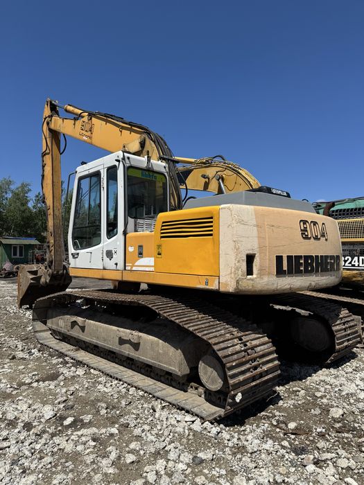 Екскаватор Liebherr 904 | Болотяні гусиниці | Стріль-12м |