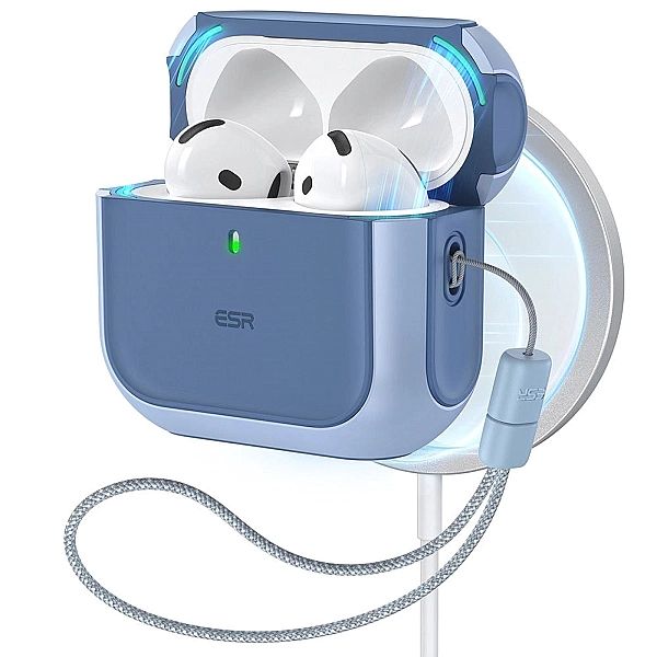 Esr Orbit Halolock Magsafe Apple Airpods 4 Blue