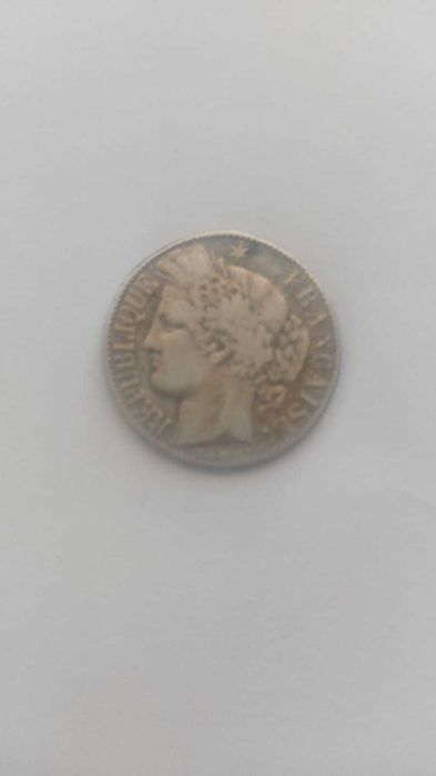 Moeda antiga 1 Franc 1888