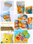 Kit 40 peças Winnie the Pooth