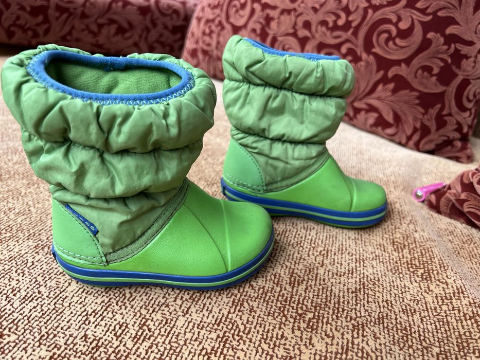 Пакет 9 речей на дівчинку 68/80 crocs c6 осінь демісезон