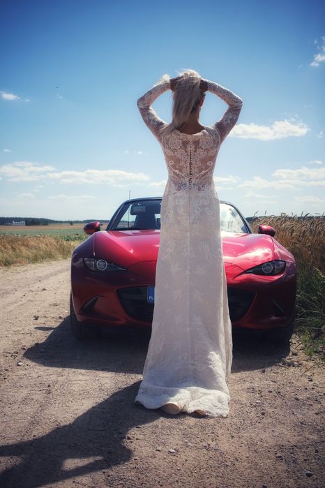 Suknia ślubna 36-38 vanilla