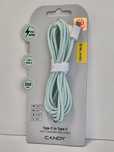 Blavec Kabel Candy oplot - Typ C na Typ C - PD 60W 3A 2 metry Apple