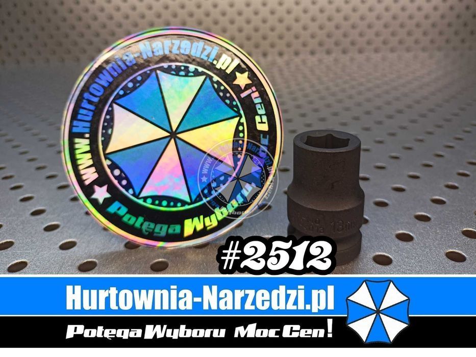 Nasadka udarowa 13mm 1/2" nasadka 13mm klucz 13mm udarowa 13mm HONITON