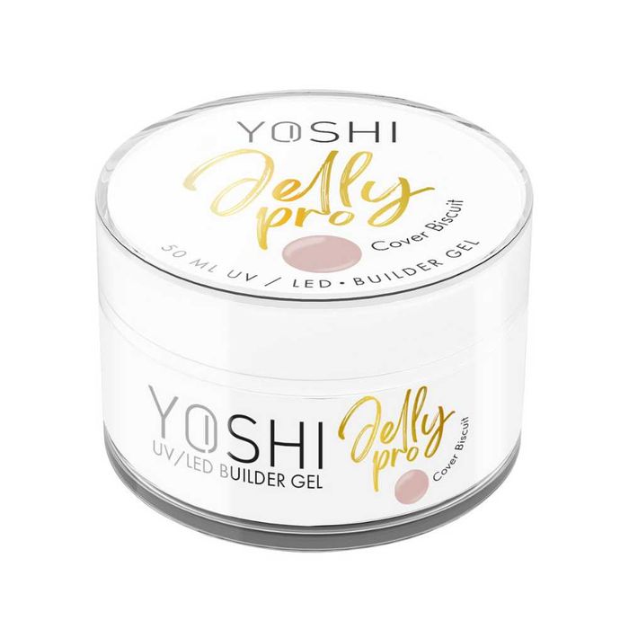 Yoshi Żel budujący Jelly Pro Cover Biscuit ciepły beż galaretka 50ml