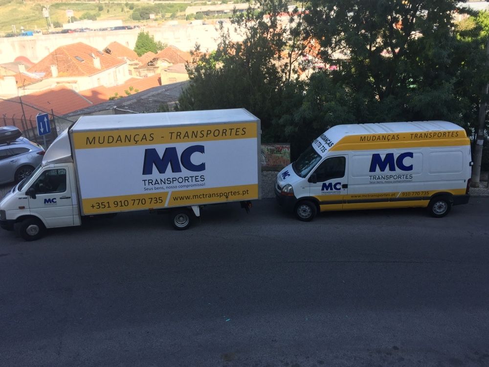 Mudanças e transportes nacionais e internacionais