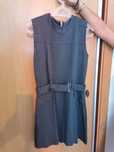 Vestido malha cinzento