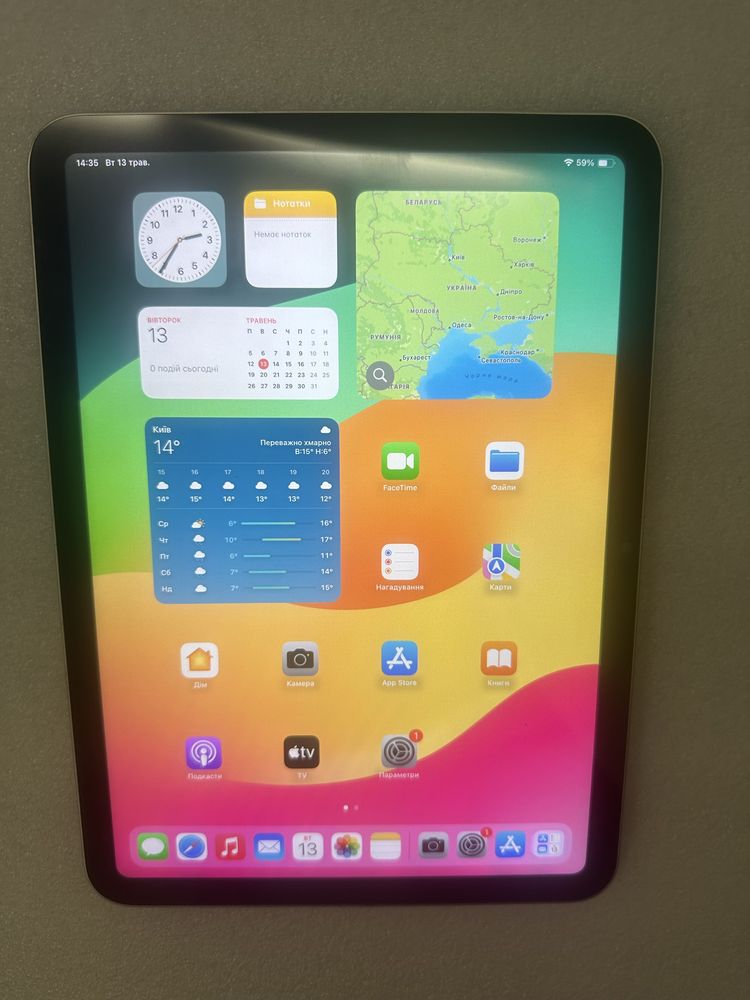 iPad 10 256гб 10.9 2022 нюанс на корпусі