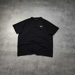 MĘSKA Koszulka Sportowa Siłownia Czarna Under Armour Gym Active Logo