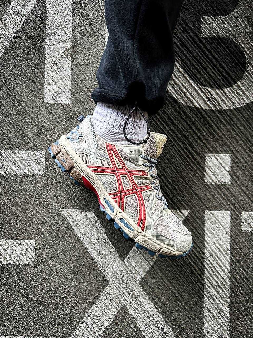 Мужские кроссовки Asics Gel-Kahana 8 Beige Red 41-45 Новинка Весны!