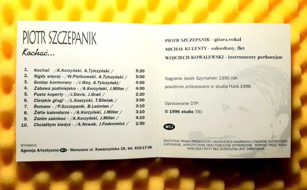 Piotr Szczepanik - Kochać (CD, 1996)