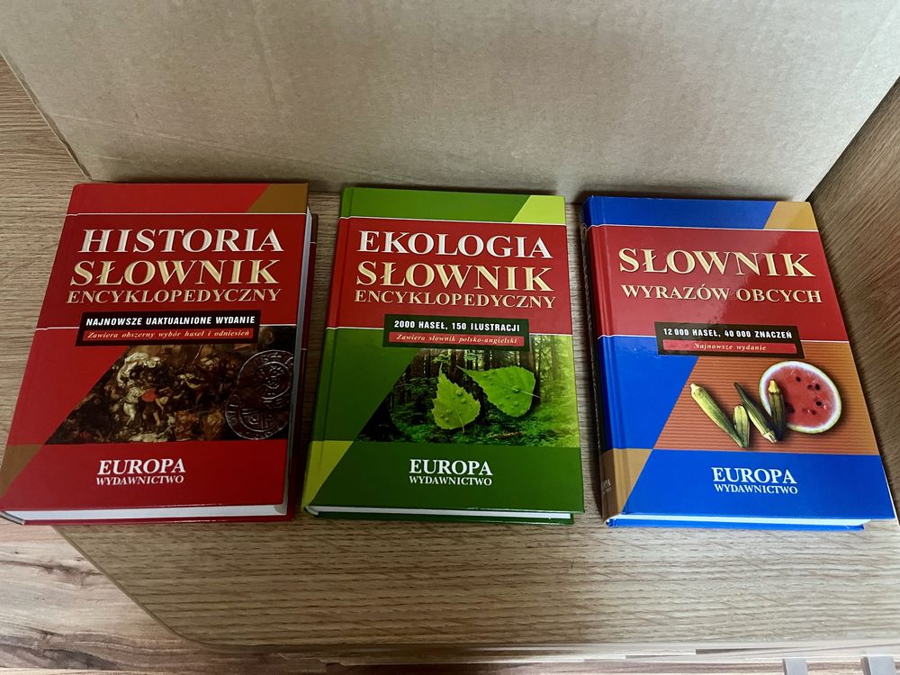 Słownik Ekologia Historia Wyrazów Obcych wydawnictwo Europa