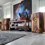 Super Aero Rullit 9” odgrody open baffle Unikat PSUs  tube Andrejs