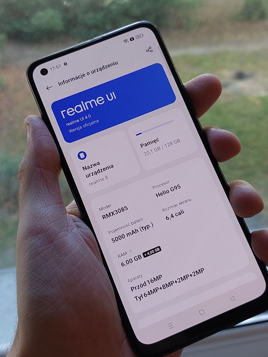 Telefon Realme 8 6/128 GB 6.4"