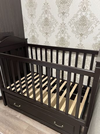 Дитяче ліжко дерев’яне (кроватка)