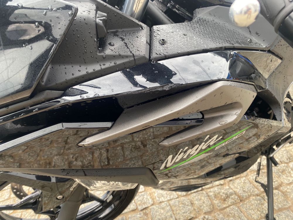 Kawasaki Ninja 500 A2  uszkodzony silnik