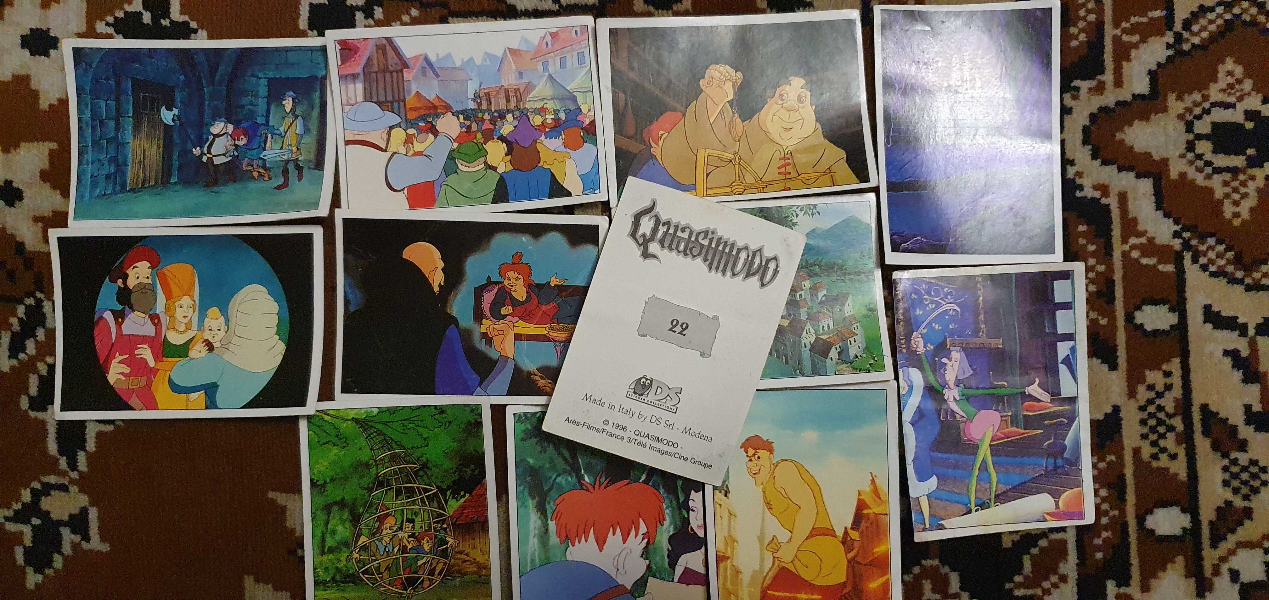 Наклейки Іskeletor, Pokemon, Quasimodo, Черепашки ніндзя та інші