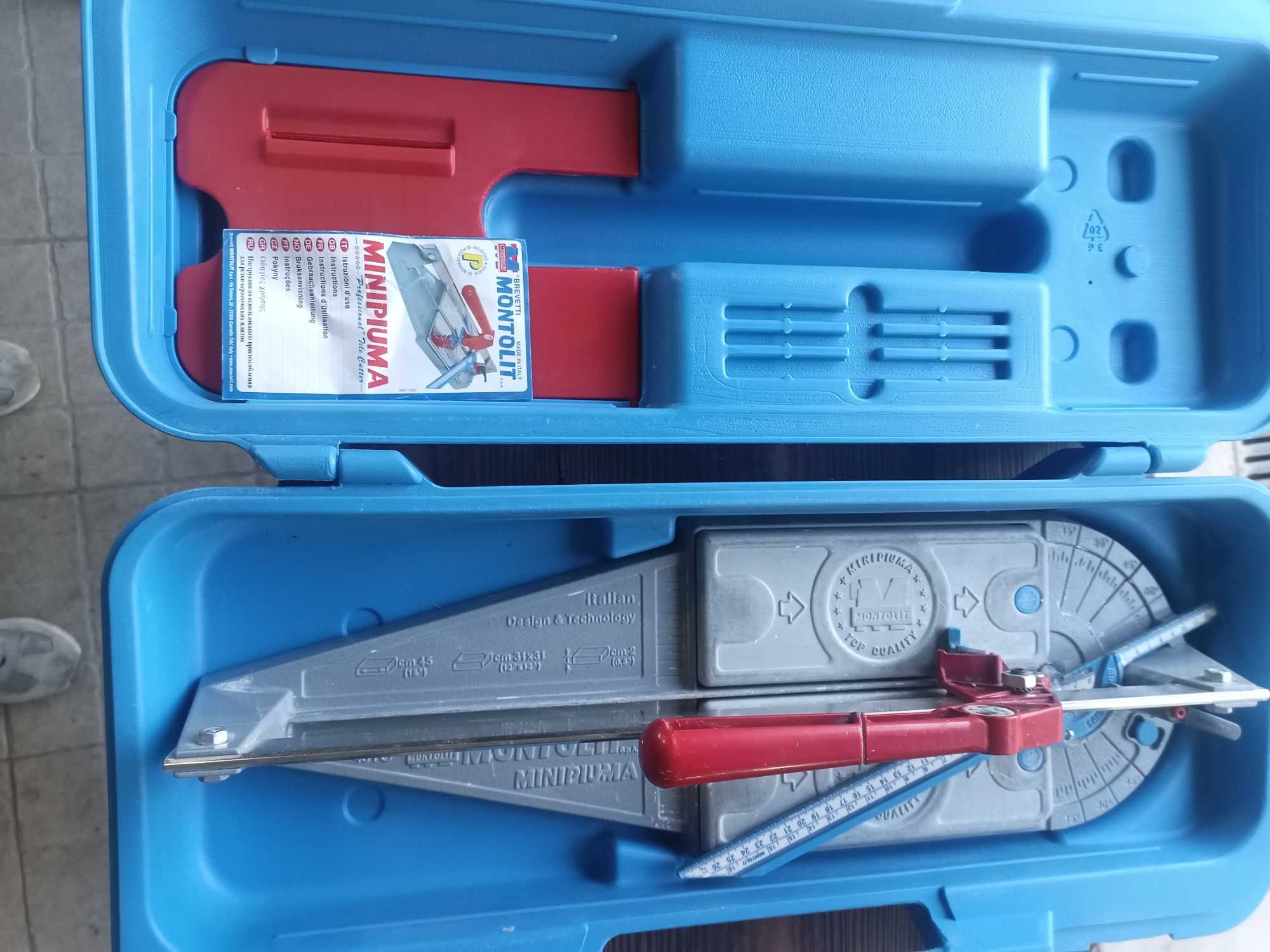 Maquina Corte Cerâmico  Manual  Montolit Minipiuma
