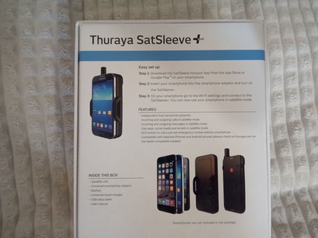 Thuraya Satsleeve + супутниковий термінал телефон