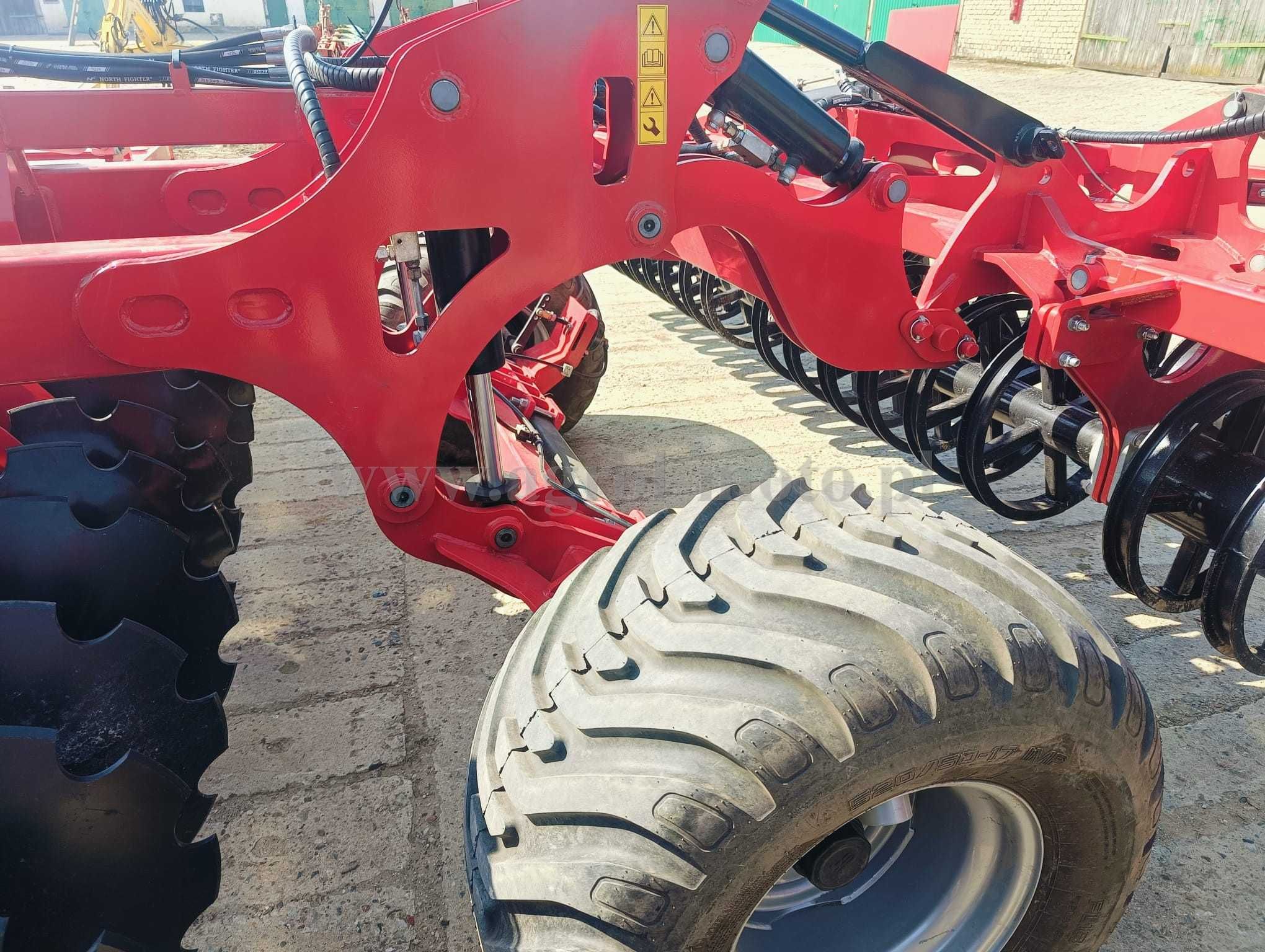 Brona talerzowa CIĘŻKA AGRIMET MULTICAT HD 5m ciągana talerz 6mm!