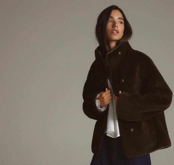 Куртка з штучного хутра Reserved