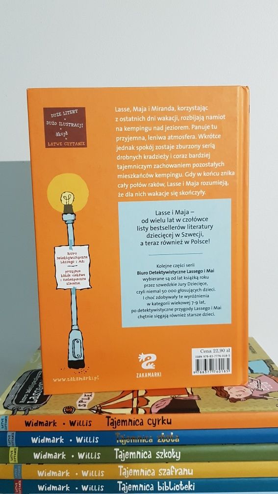 Książka "Biuro Detektywistyczne Lassego i Mai - Tajemnica kempingu"