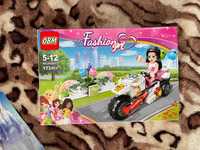 Klocki Fashion Girl Friends 173 el. Dziewczyna na motorze jak Lego