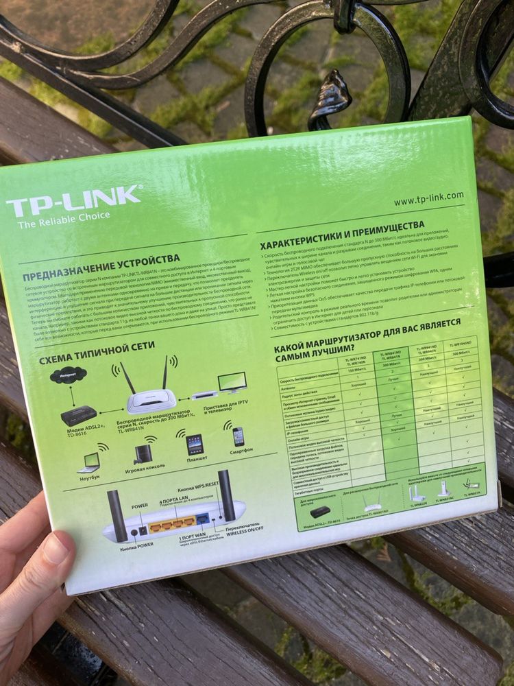 Wi-Fi роутер маршрутизатор TP-Link TL-WR841N