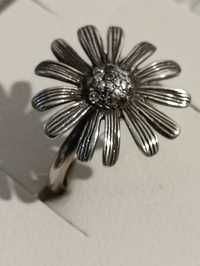 Серебро серебряное кольцо колечко цветок