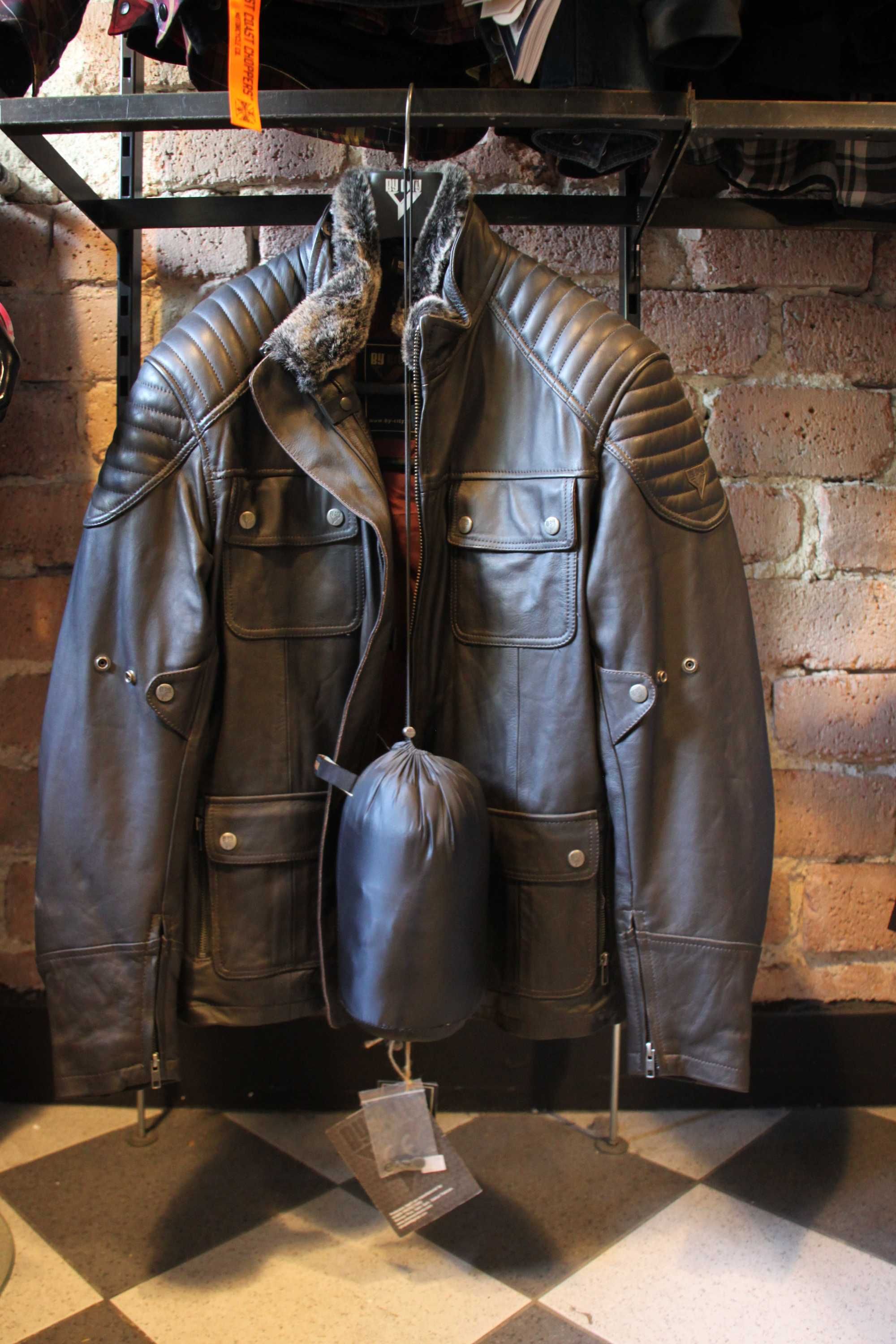 Harley Kurtka BY CITY LEGEND II Brązowa Ostatnia Wyprzedaż roz. M