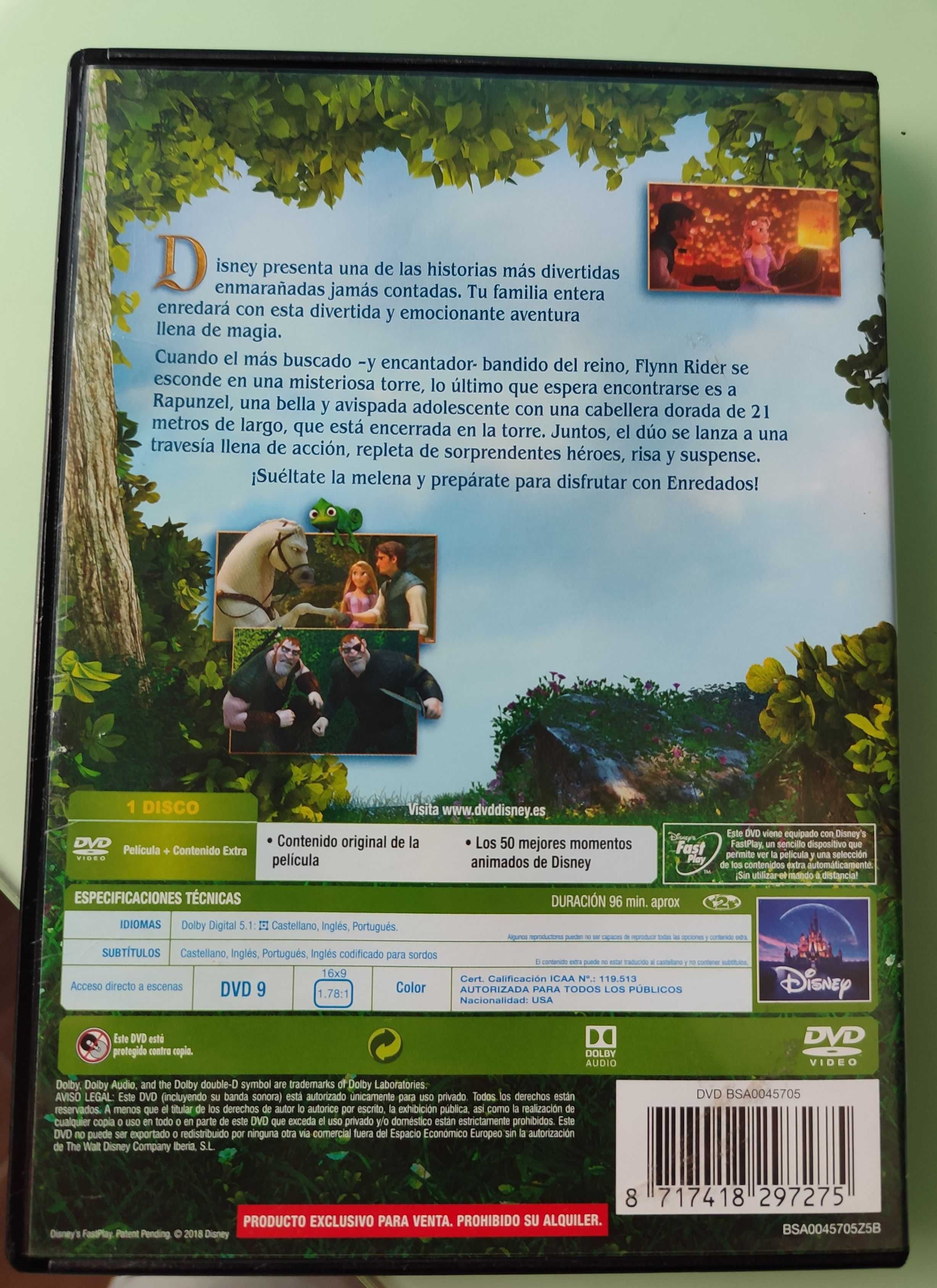 DVD Filme Disney Tangled