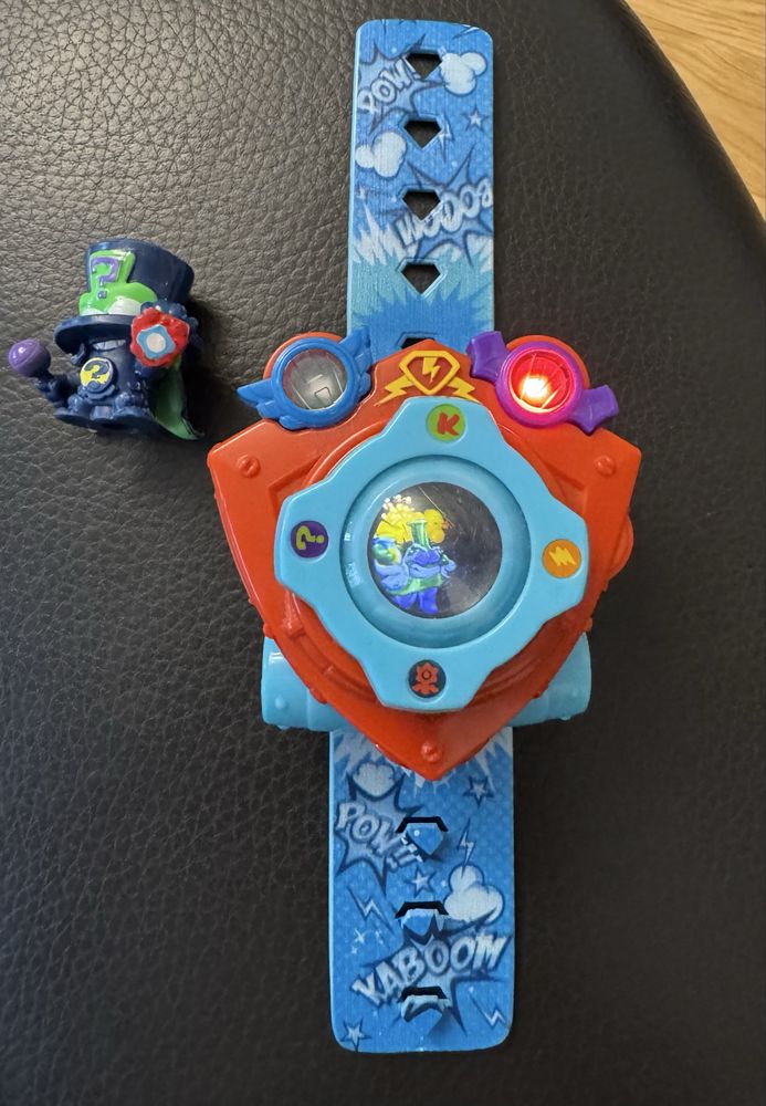 Zegarek Super Zings Seria 5 Power Band z figurką ENIGMA wersja POLSKA!