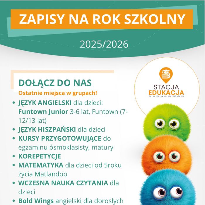 Korepetycje język angielski zajecia indywidualne w parach grupie