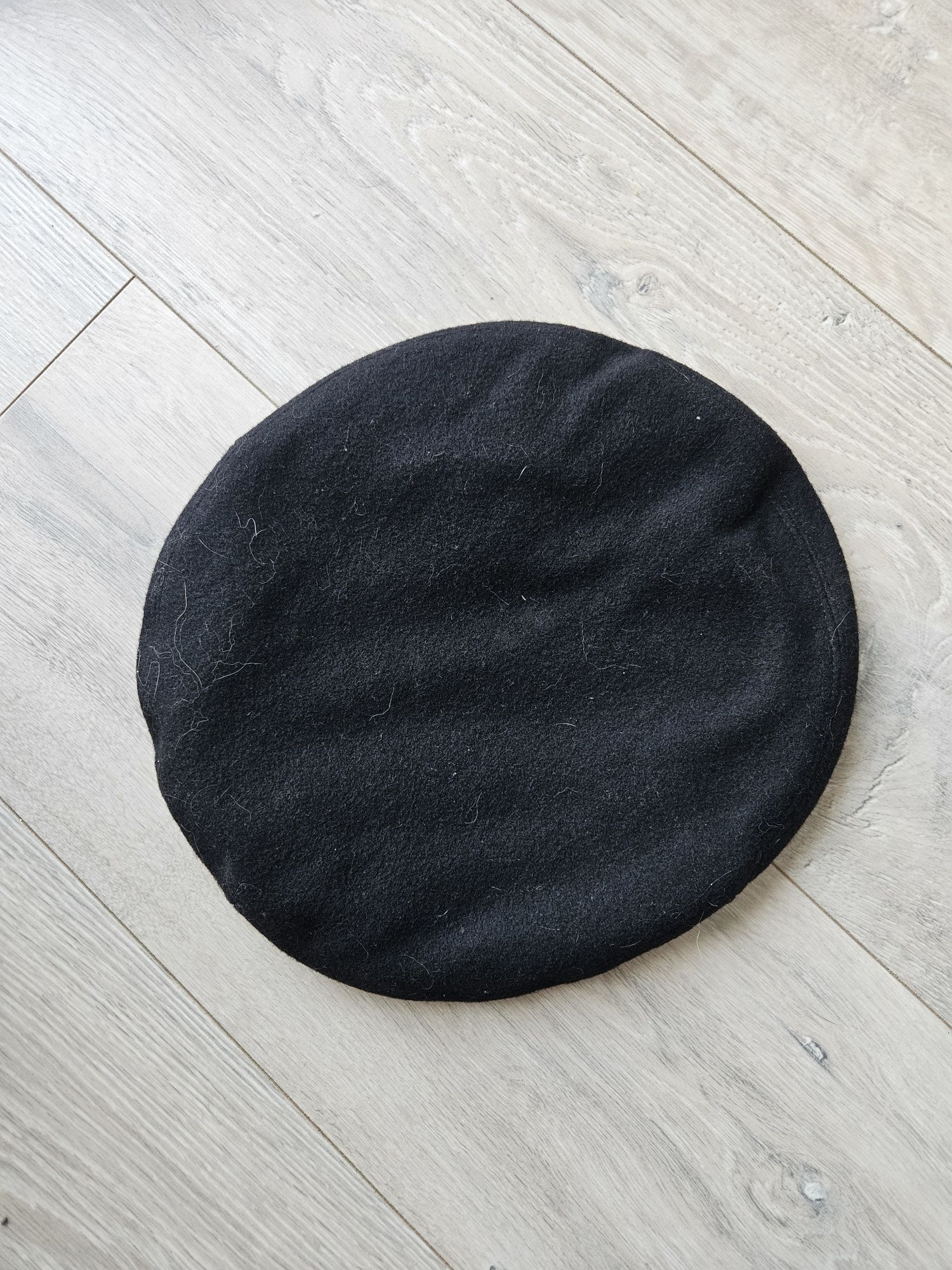 Beret czarny wojskowy WP