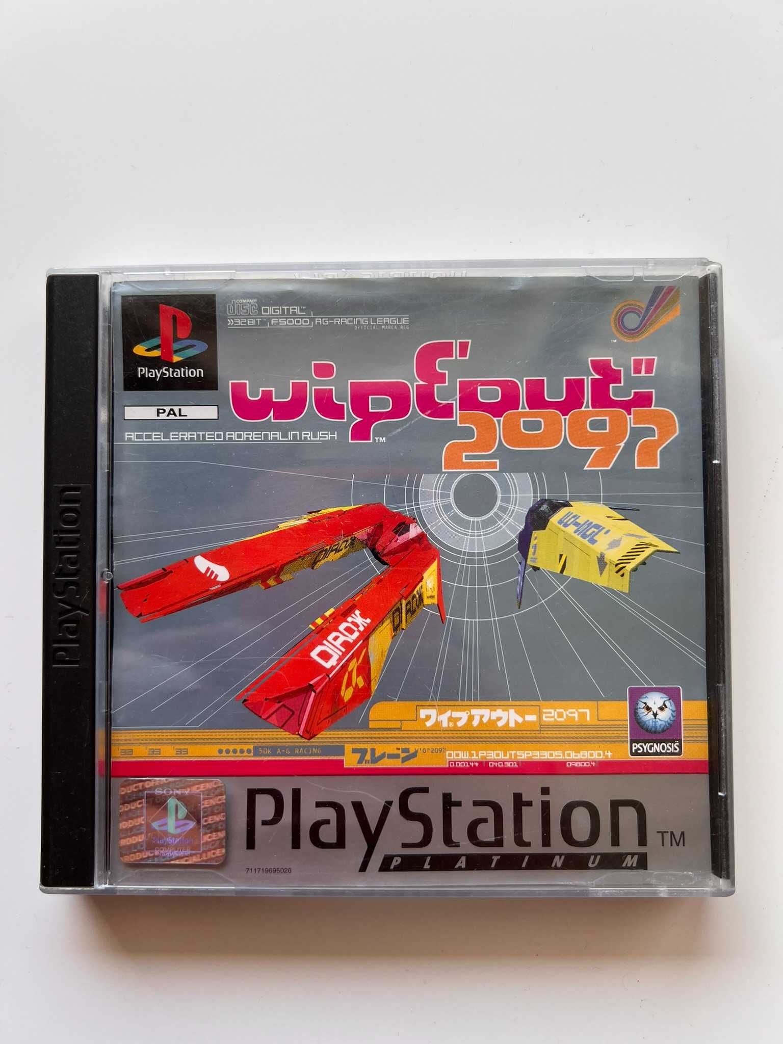 Wipeout 2097 PS1 PSX - Ang