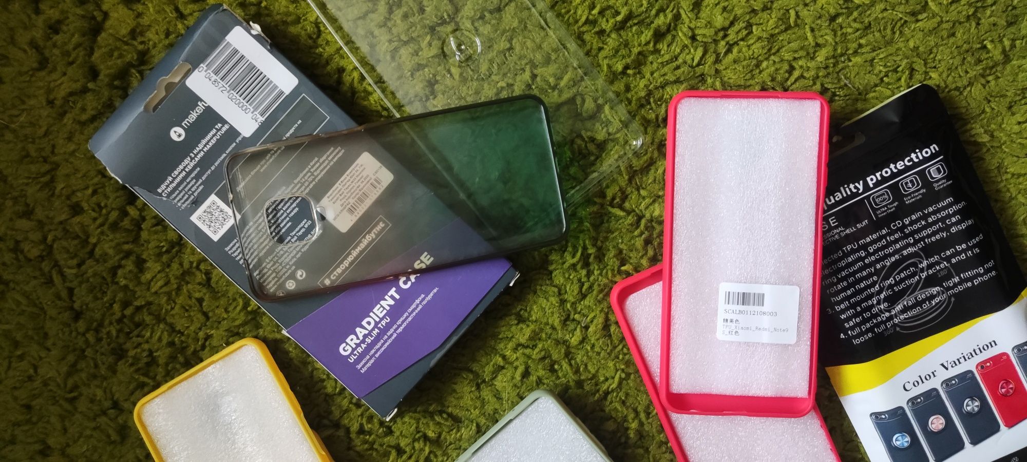Чехол скло redmi note 9 pro poco x3